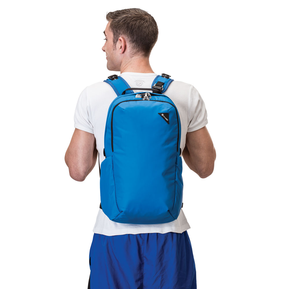 Stöldsäker ryggsäck - PACSAFE Vibe 25 ECONYL Anti-Theft Backpack Black - 4