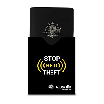 RFID-ficka för pass - PACSAFE RFIDsleeve 50 RFID-Blocking passport sleeve