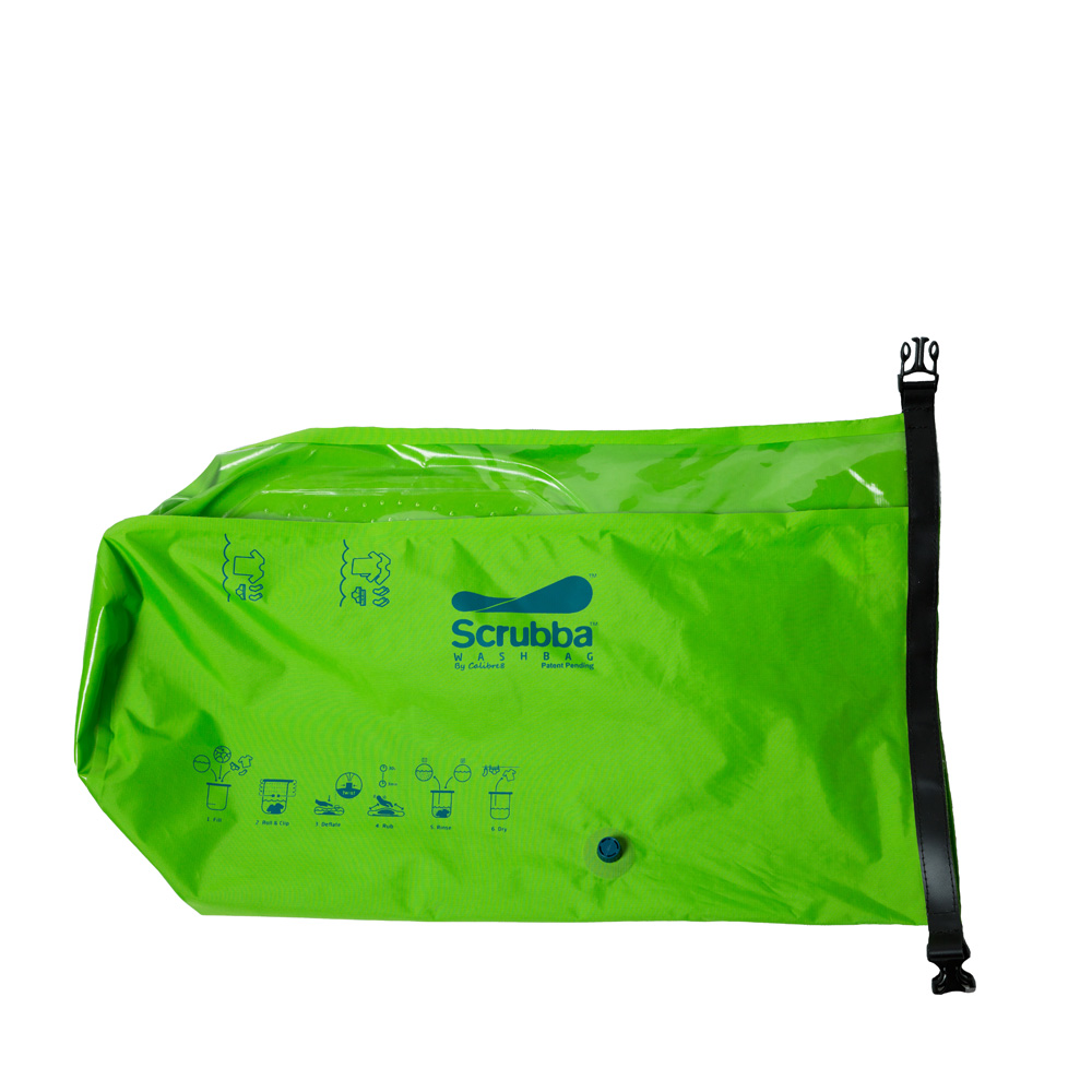 Resetvättmaskin med tillbehör - SCRUBBA Wash & Dry Kit - 8