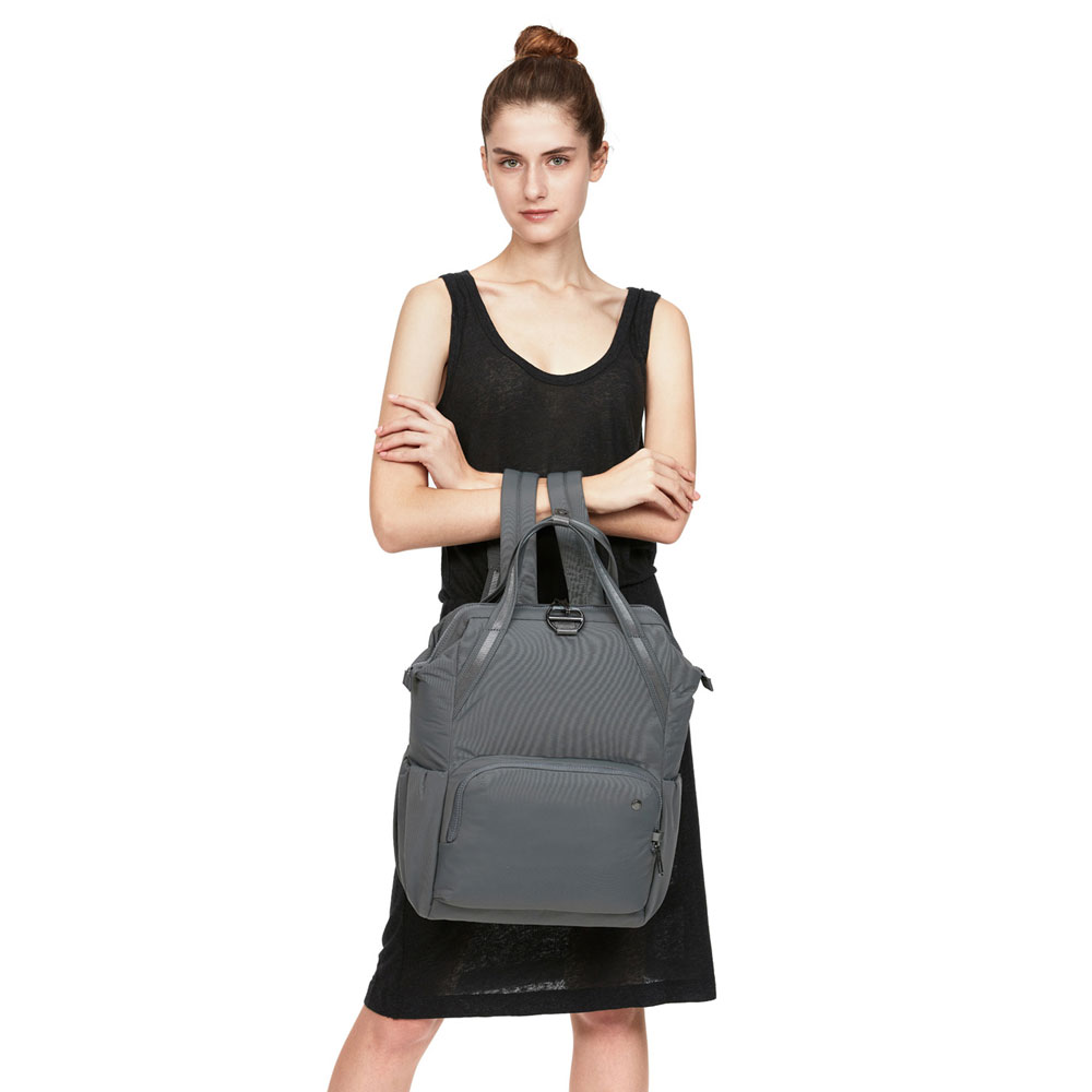 Stöldsäker ryggsäck - PACSAFE Citysafe CX Backpack Rose - 9