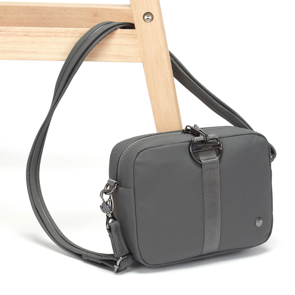Stöldsäker väska - PACSAFE Citysafe CX Square Crossbody Econyl Rose - 4