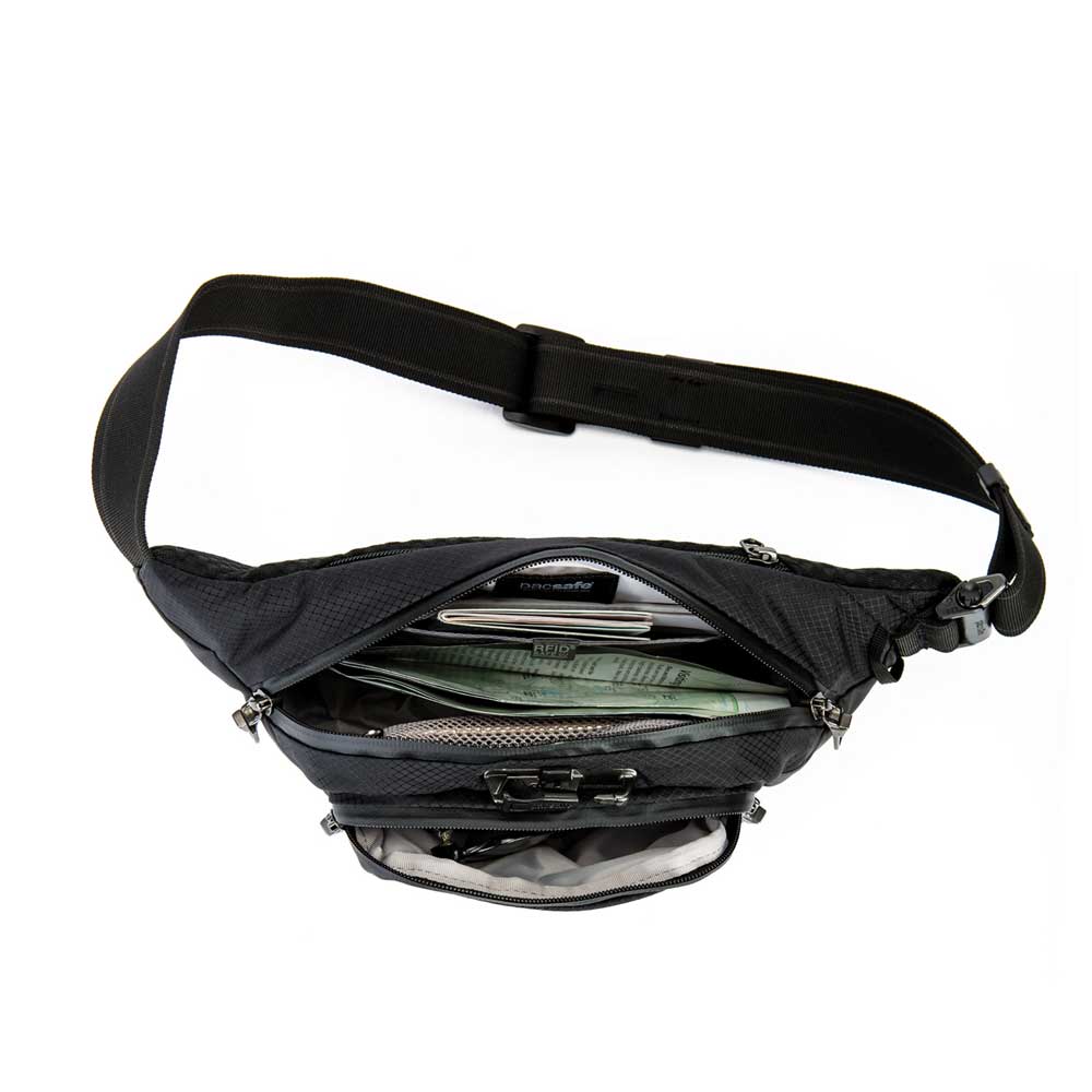 PACSAFE Venturesafe X AntiTheft Waistpack Black PICKPACK