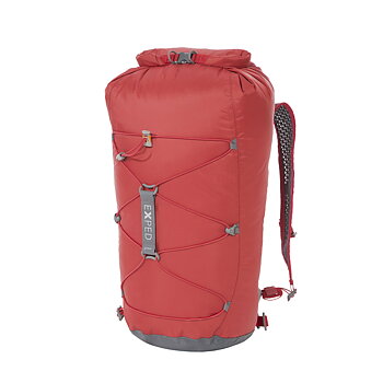 Vattentät ryggsäck - EXPED Cloudburst 25 Ruby Red
