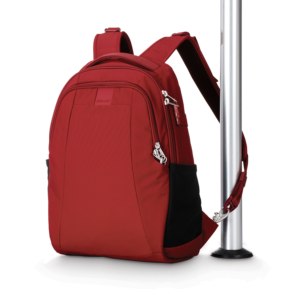 Stöldsäker ryggsäck - PACSAFE Metrosafe LS350 ECONYL Black - 2