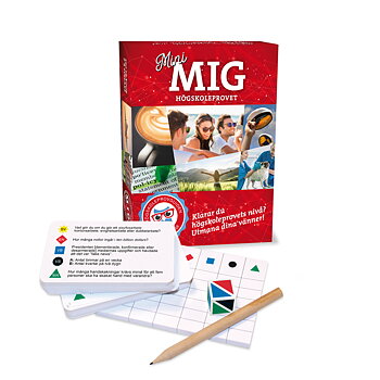 Kunskapsspel i reseformat - M.I.G. Mini Högskoleprovet
