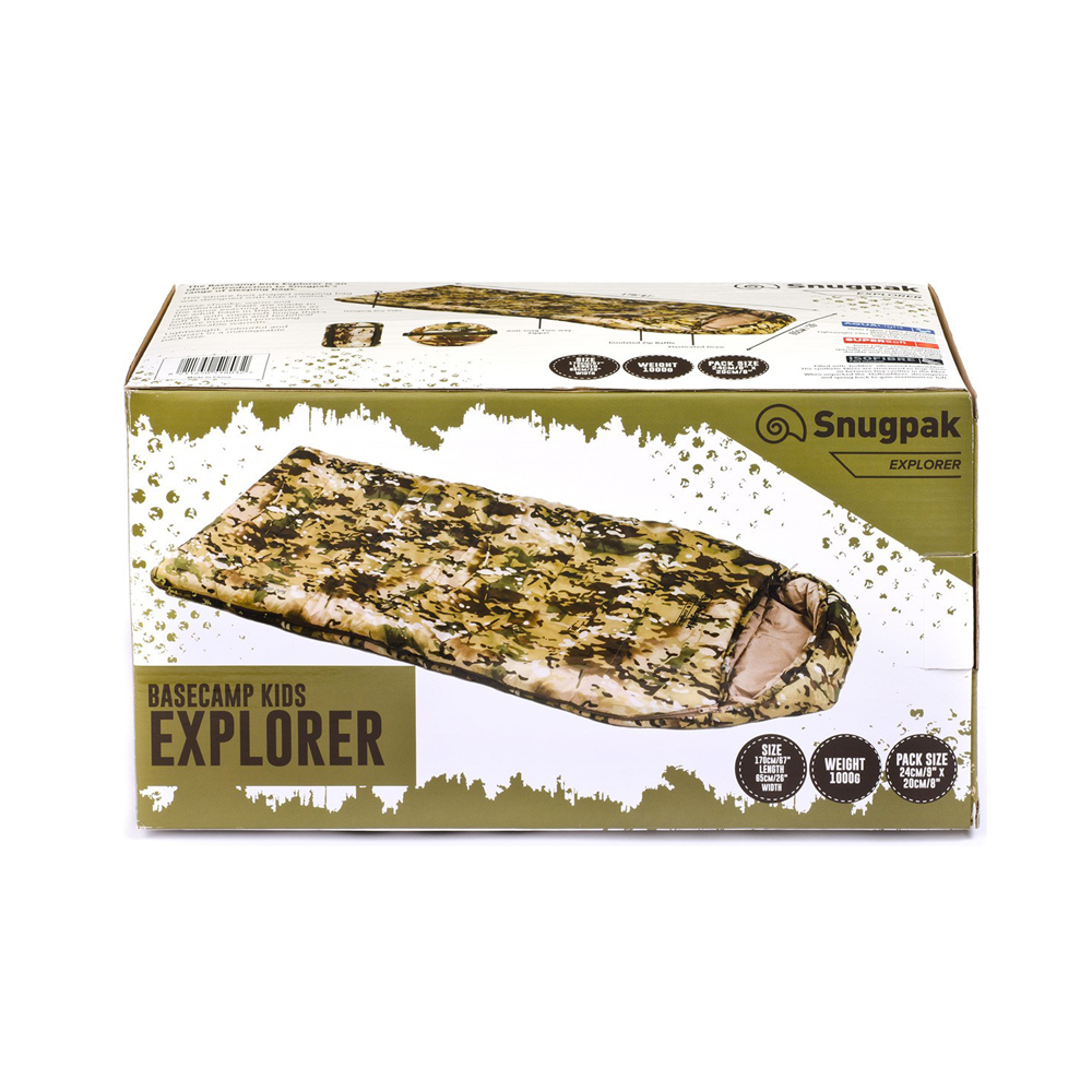 Barnsovsäck - SNUGPAK Basecamp Kids Explorer Terrain - 2