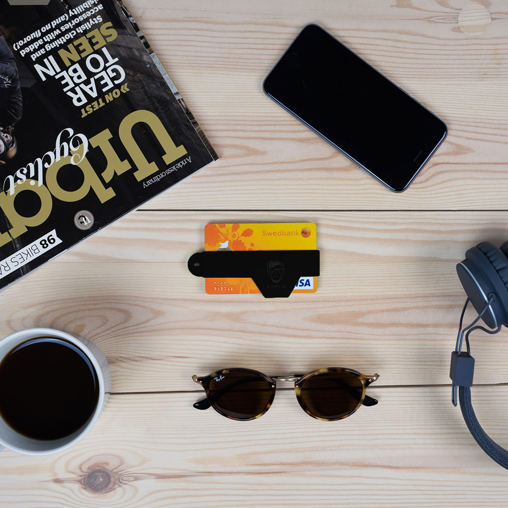 Korthållare - MONKEY M8 Rubber Mate Black - 2