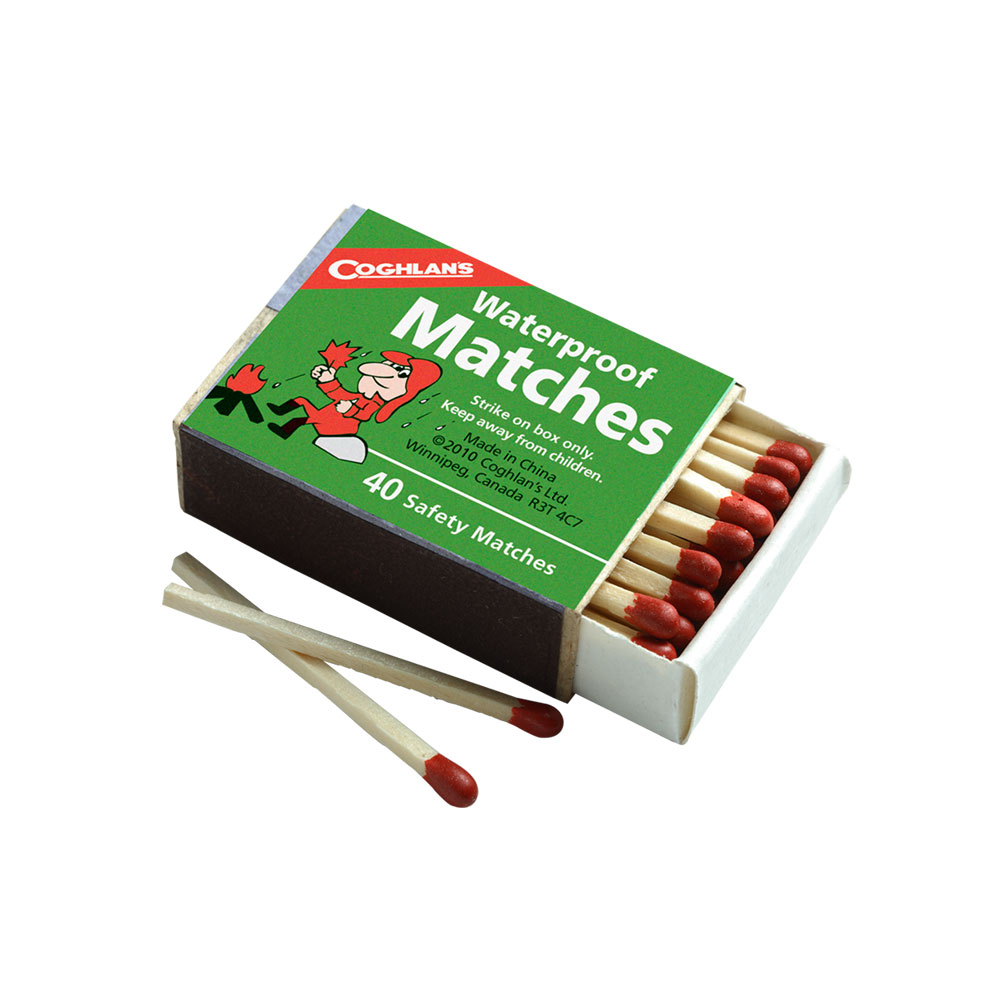 Vattensäkra tändstickor - COGHLANS Waterproof Matches 10-Pack - 3