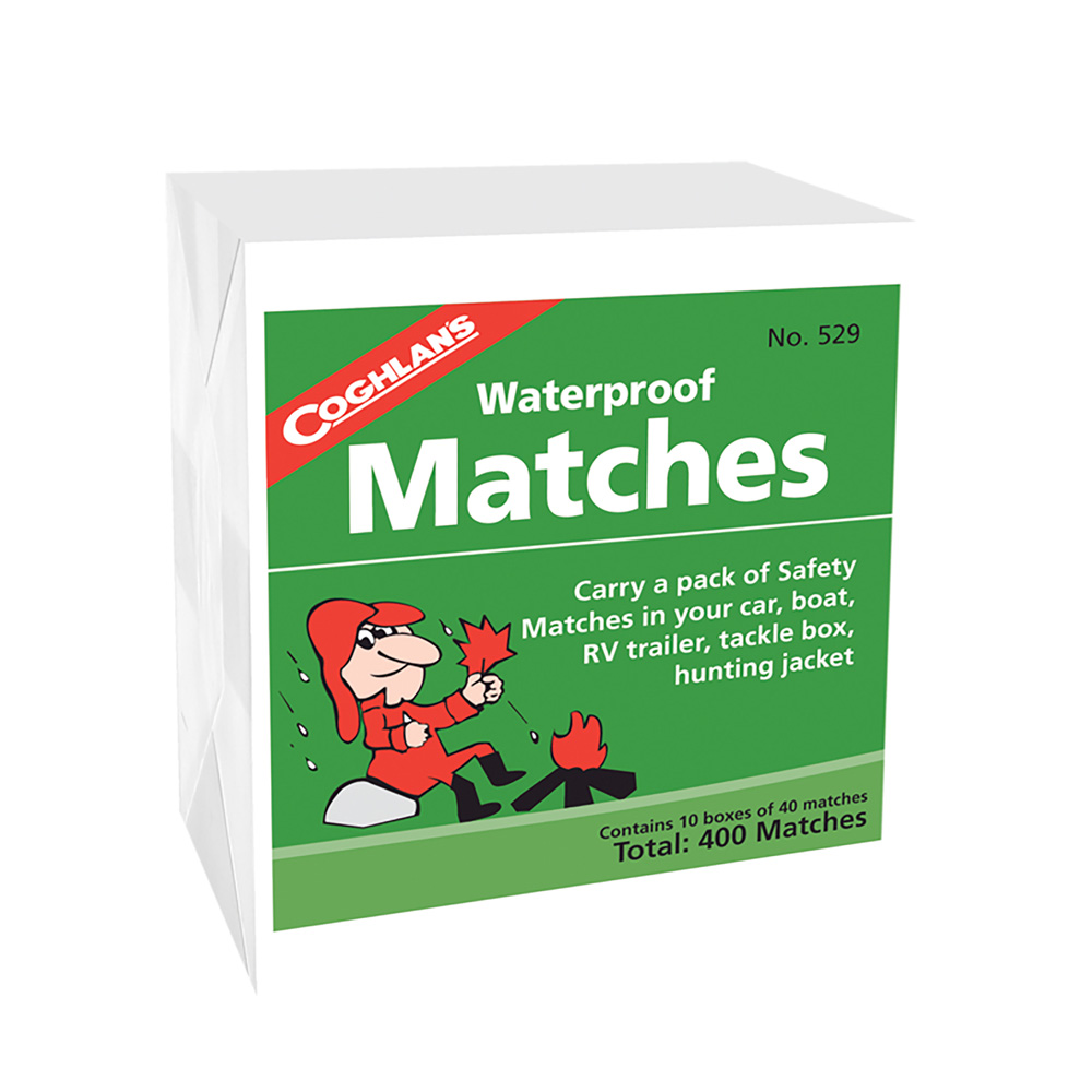 Vattensäkra tändstickor - COGHLANS Waterproof Matches 10-Pack - 2