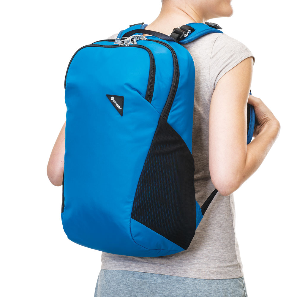 Stöldsäker ryggsäck - PACSAFE Vibe 20 Recycled Anti-Theft Backpack Coyote - 4