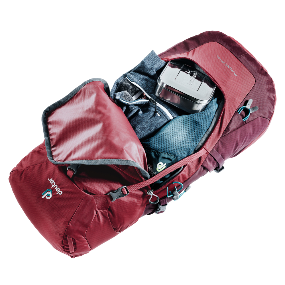 Vandringsryggsäck - DEUTER Futura 24 SL Caspia/Currant - 3
