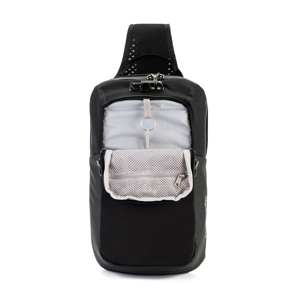 Säkerhetsväska - PACSAFE Venturesafe X Sling Pack Black - 5