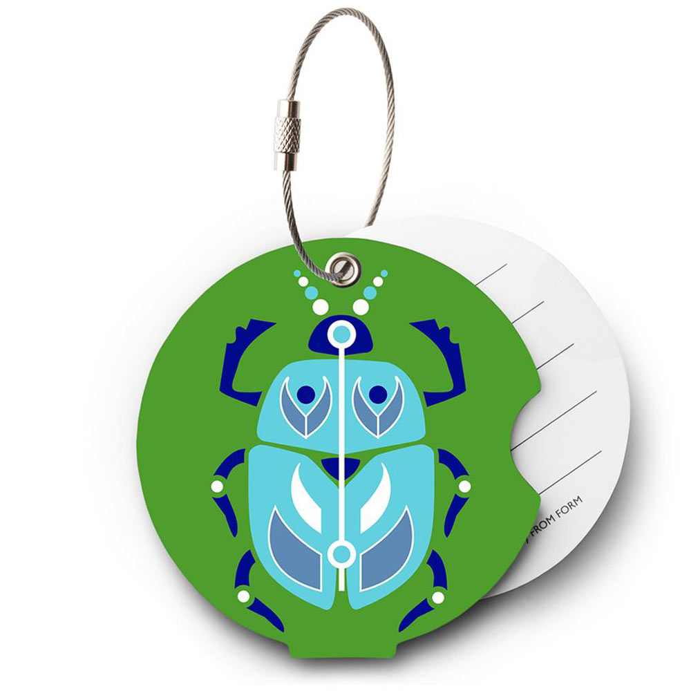 Bagageetikett - ADDATAG Scarab Turquoise - 2