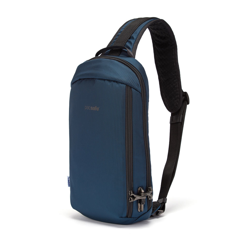 Stöldsäker väska - PACSAFE Vibe 325 Anti-Theft Slingpack ECONYL Deep Ocean - 2
