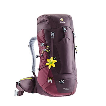 Vandringsryggsäck - DEUTER Futura Pro 34 SL Aubergine-Maroon