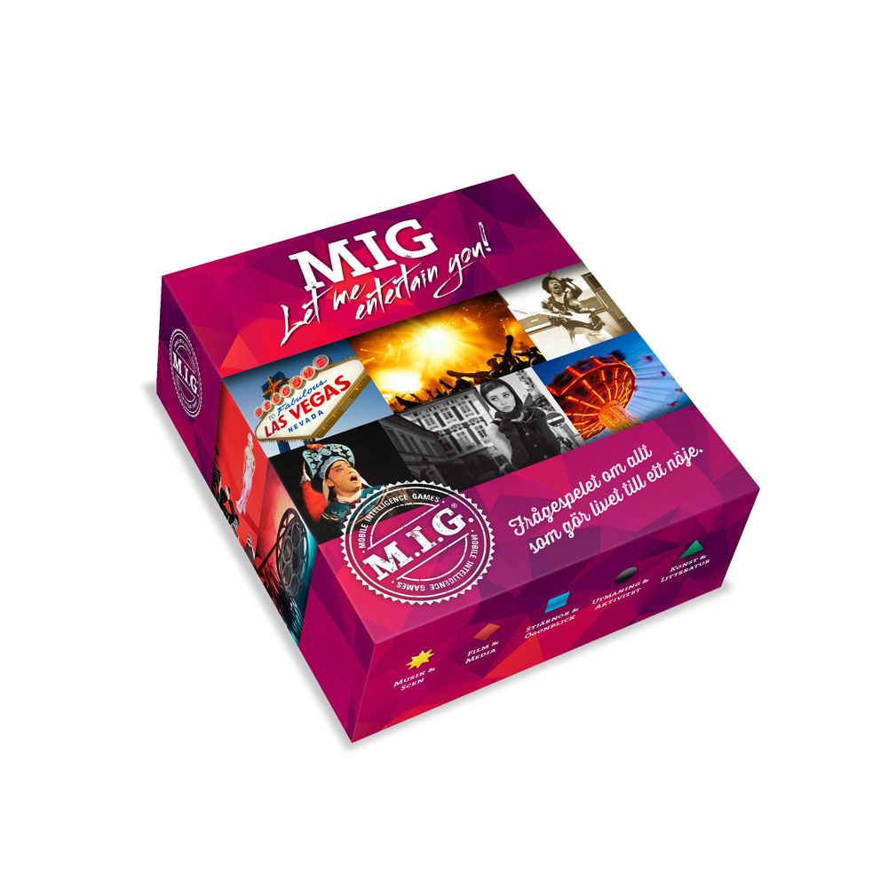 Kunskapsspel i reseformat - M.I.G. Let Me Entertain You - 2