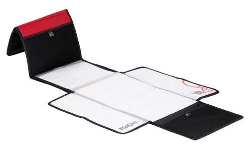 Hopvikbar skötväska  - BABABING FlipOut Changing Mat Red - 2