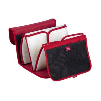 Hopvikbar skötväska  - BABABING FlipOut Changing Mat Red