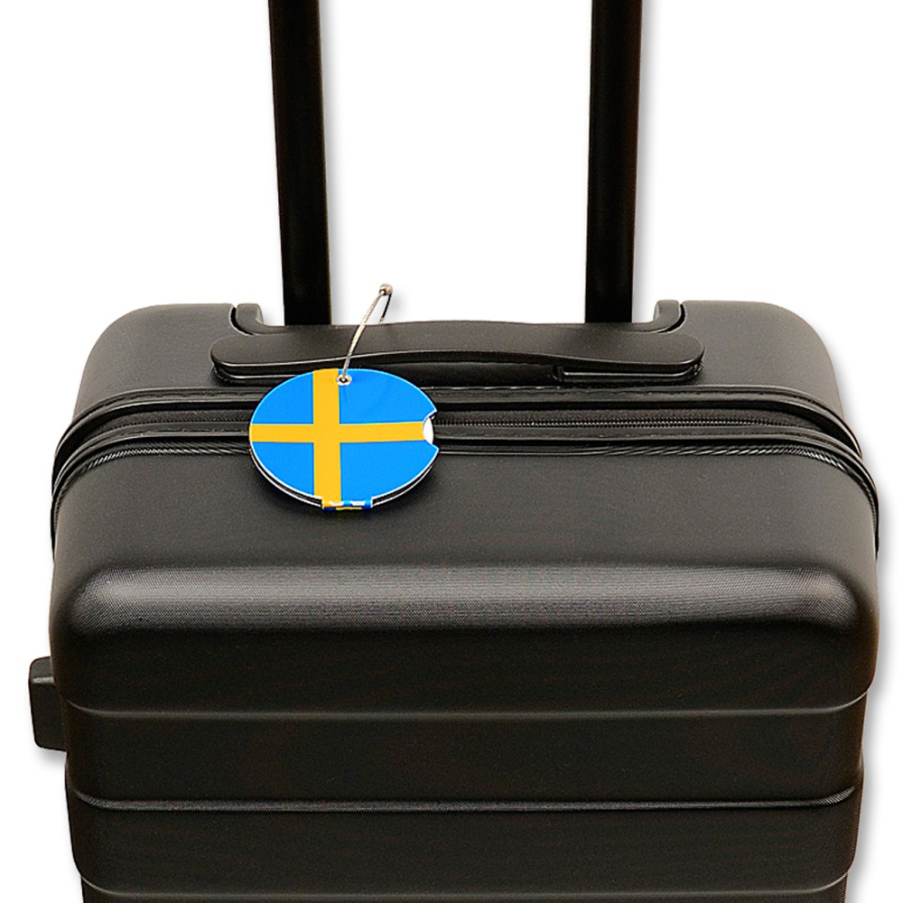 Bagageetikett - ADDATAG Swedish flag - 8