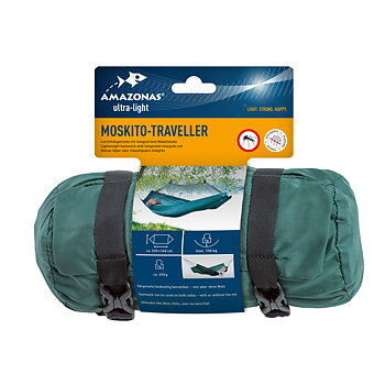 Lättviktshängmatta med myggnät - AMAZONAS Moskito Traveller