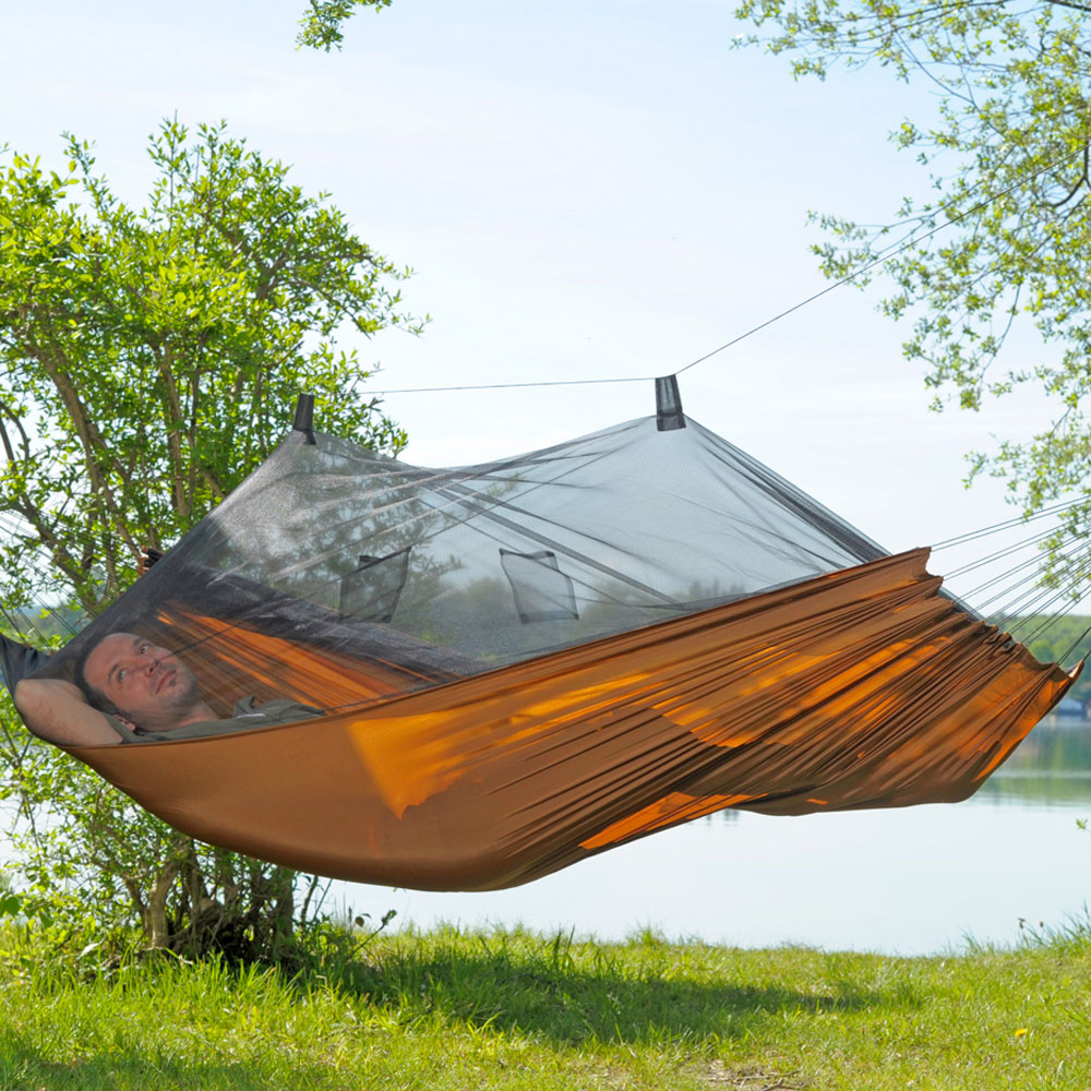 Lättviktshängmatta med myggnät - AMAZONAS Moskito Traveller Pro - 5