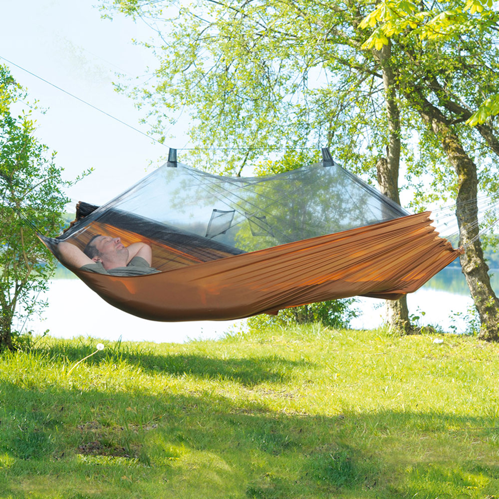 Lättviktshängmatta med myggnät - AMAZONAS Moskito Traveller Pro - 6