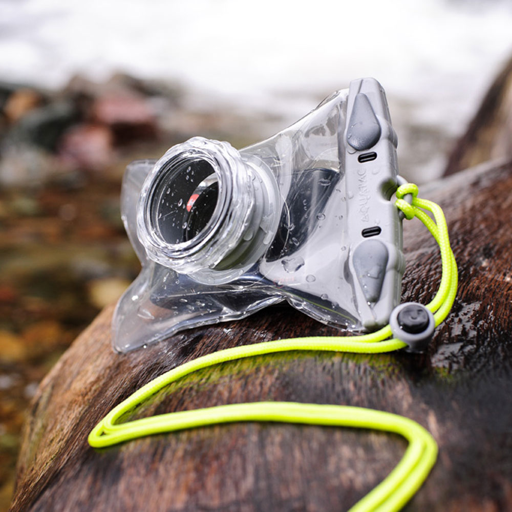 Vattentätt kamerafodral - AQUAPAC Camera Case with Hard Lens - 4