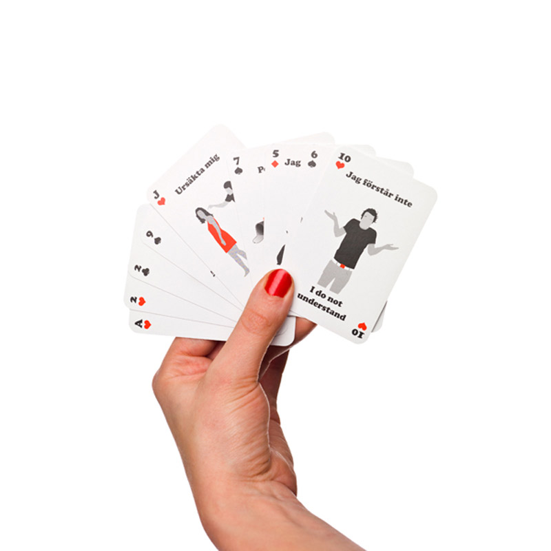 Kortlek/språkkurs - COMCARDS English Spanish - 5