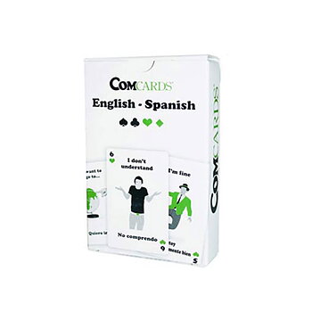 Kortlek/språkkurs - COMCARDS English Spanish