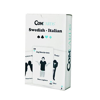 Kortlek/språkkurs - COMCARDS Swedish Italian