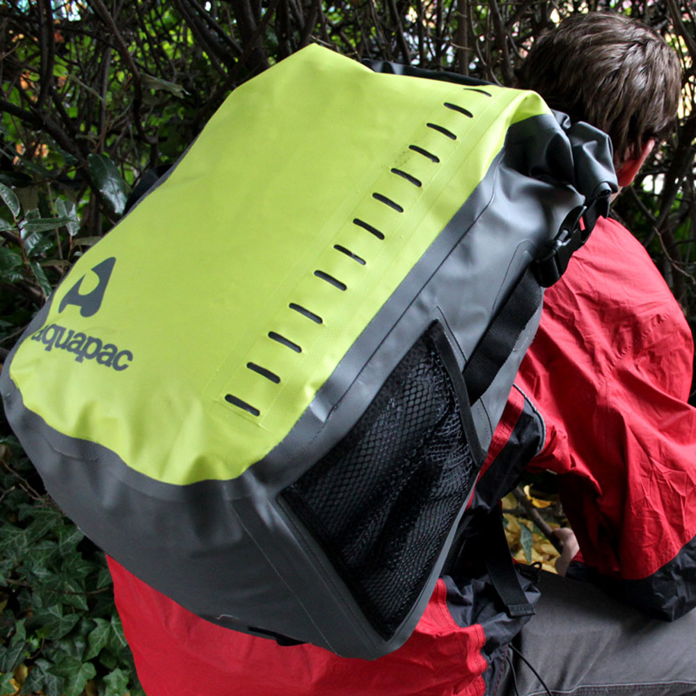 Vattentät ryggsäck  - AQUAPAC Toccoa Trailproof Daysack Lime - 8