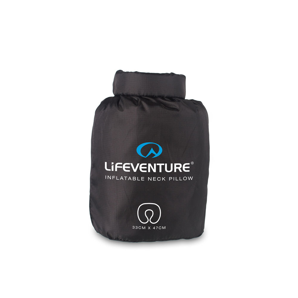 Uppblåsbar nackkudde - LIFEVENTURE Inflatable Neck Pillow - 2