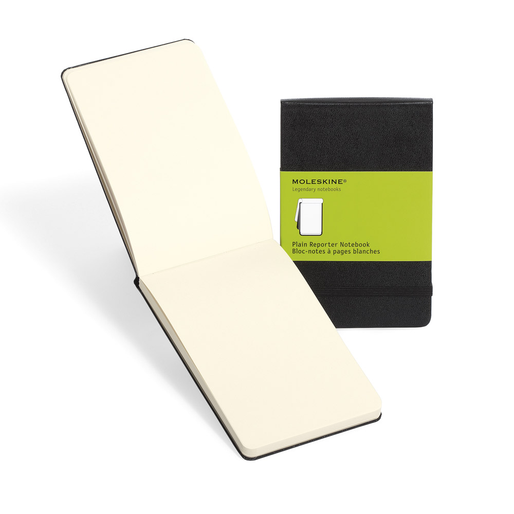 Anteckningsblock Anteckningsbok MOLESKINE Plain Reporter Notebook