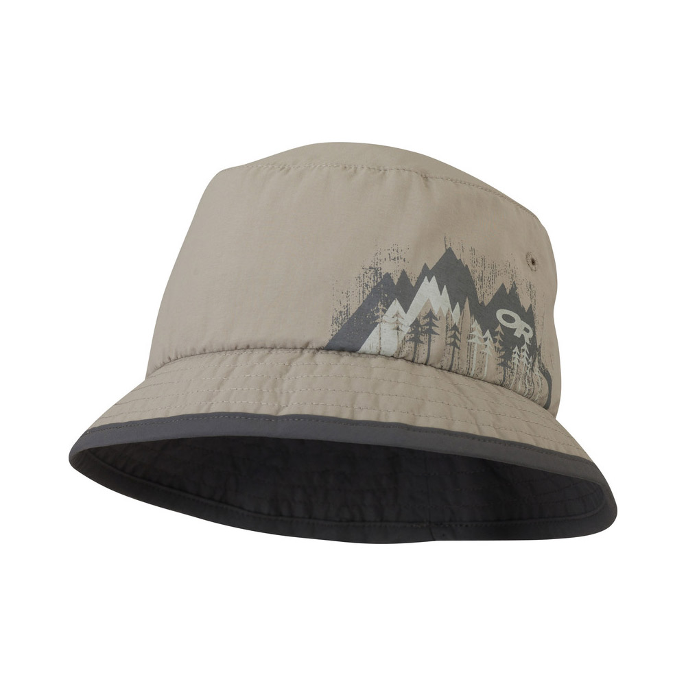 Solhatt för barn - OUTDOOR RESEARCH Kids' Solstice Sun Bucket Khaki