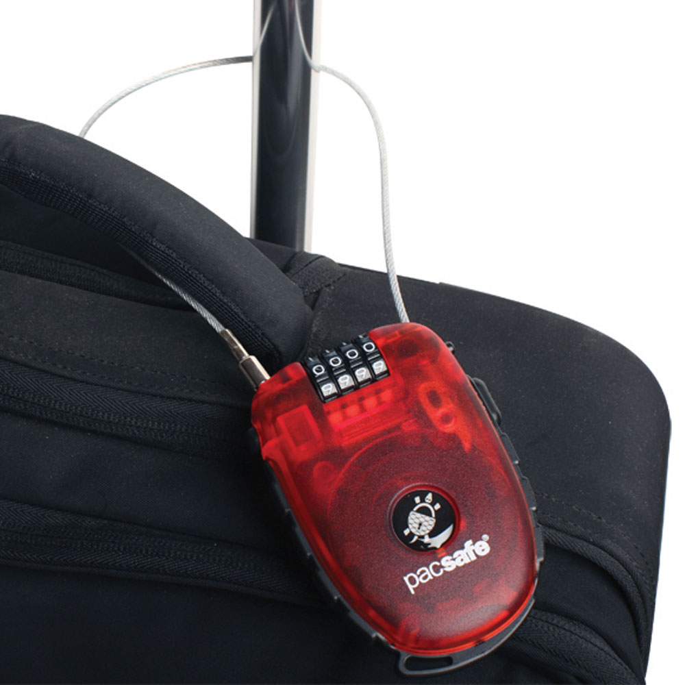 Vajerlås - PACSAFE Retractasafe 250 4-Dial Cable Lock - 2