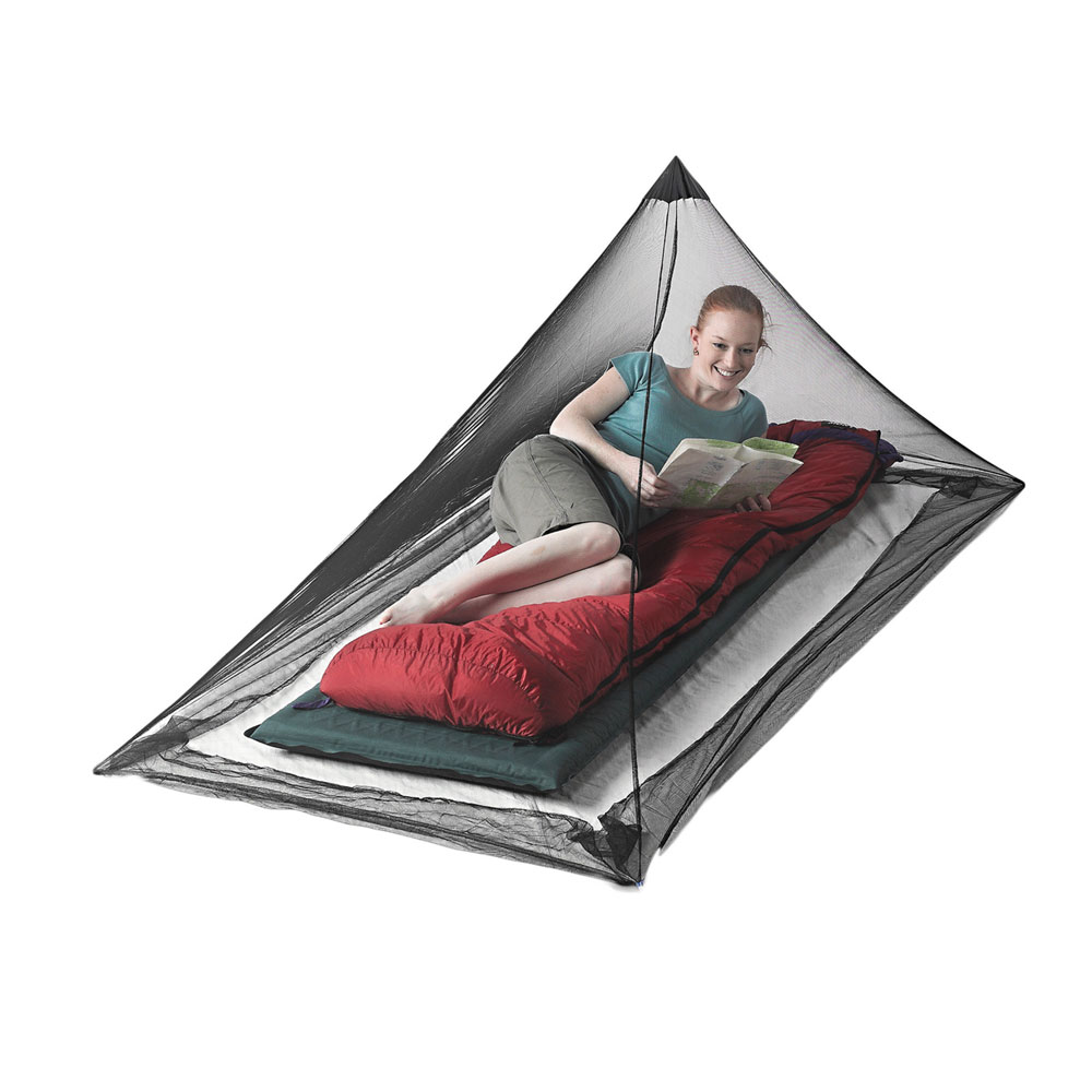 Oimpregnerat myggnät - SEA TO SUMMIT Mosquito Net Single - 2