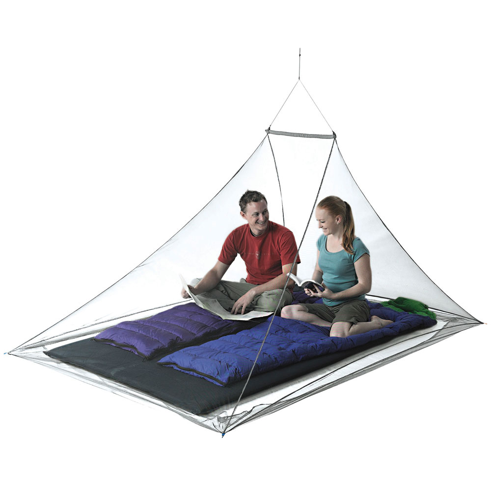 Oimpregnerat myggnät - SEA TO SUMMIT Nano Mosquito Net Double - 2