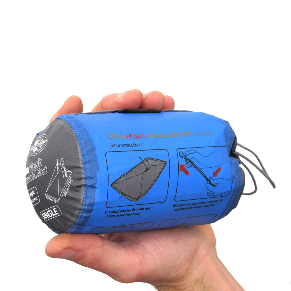 Oimpregnerat myggnät - SEA TO SUMMIT Nano Mosquito Net Single - 2
