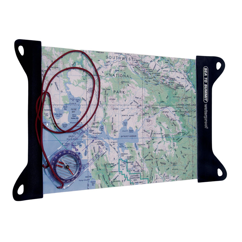 Vattentätt kartfodral - SEA TO SUMMIT Waterproof TPU Guide Map Case Small - 2
