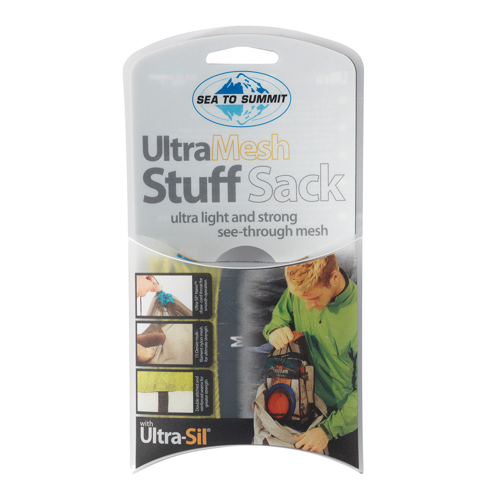 Ultralätt packpåse - SEA TO SUMMIT Ultra-mesh Stuff Sack XS - 4 L - 2