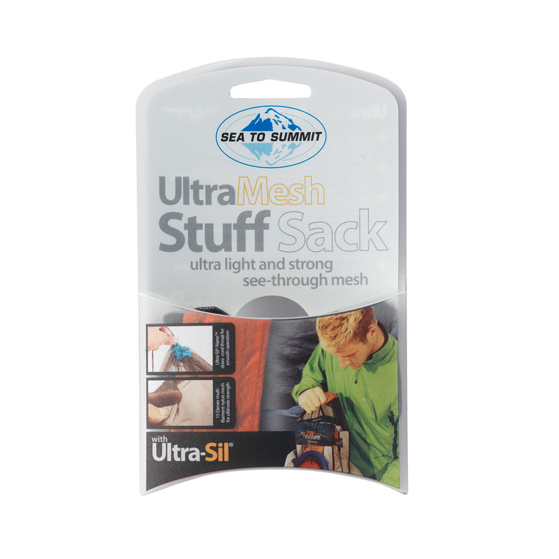 Ultralätt packpåse - SEA TO SUMMIT Ultra-mesh Stuff Sack XXS - 2,5 L - 3