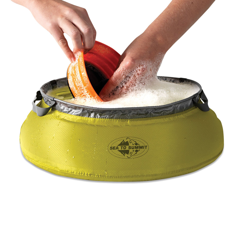 Ultralätt tvätt/diskbalja - SEA TO SUMMIT Ultra-Sil® Kitchen Sink - 3
