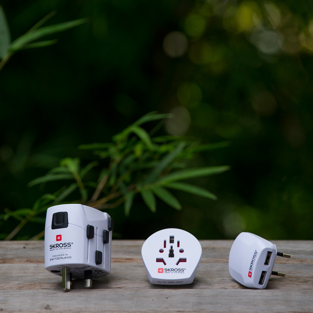 Reseadapter - SKROSS Single Travel Adapter World to Europe - 5