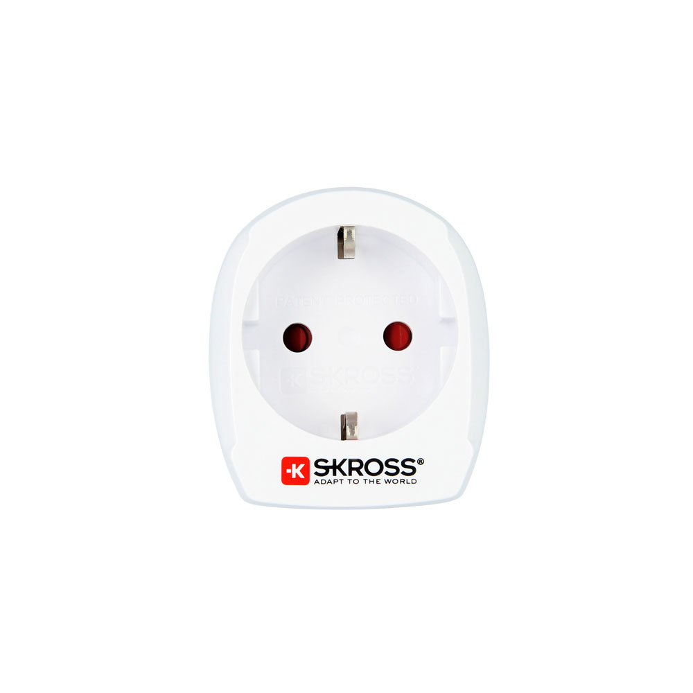 Reseadapter - SKROSS Single Travel Adapter Europe to USA - 3