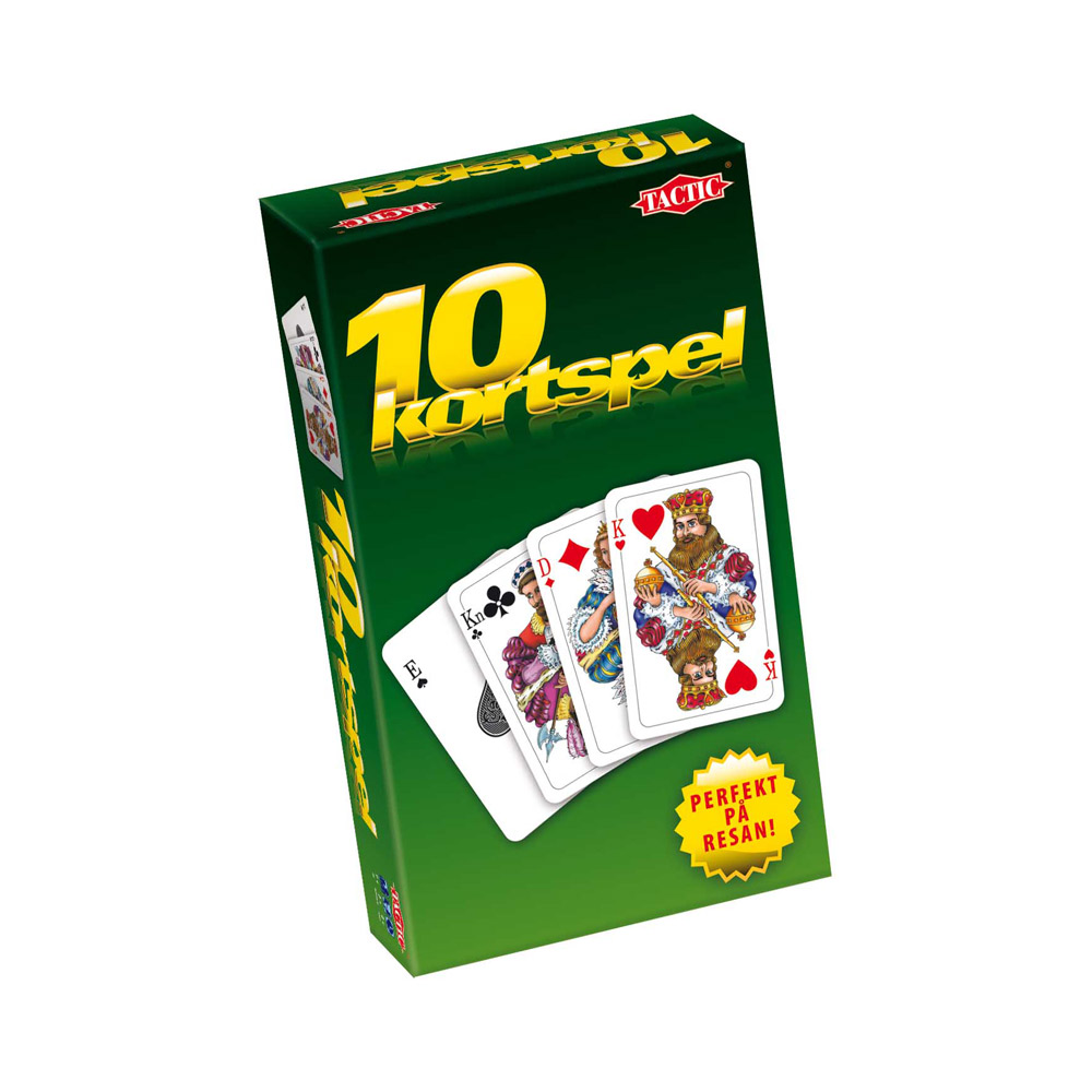Resespel - TACTIC 10 kortspel
