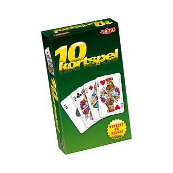 Resespel - TACTIC 10 kortspel