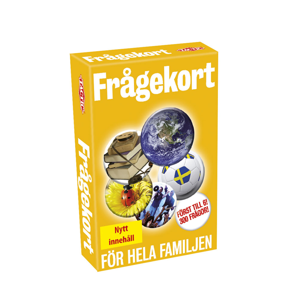 Resespel - TACTIC Frågekort För hela familjen