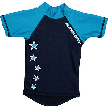 Solskyddskläder - ZUNBLOCK Suntop Set Stars not Stripes Navy/Lightblue