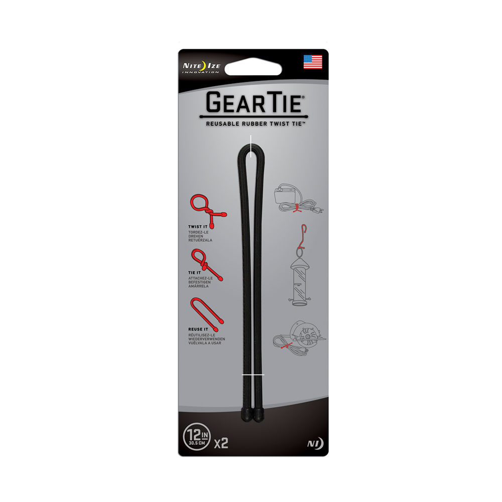 Organisatör - NITEIZE - Gear Tie 12, 2-pack