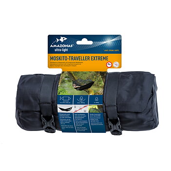 Lättviktshängmatta med myggnät - AMAZONAS Moskito Traveller Extreme
